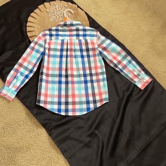 NWOT Wonder Nation Boys Button down shirt size S 6-7 - Picture 5 of 5